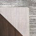 Nourison Abstract Hues ABH03 Grey/White Runner Rug