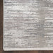 Nourison Abstract Hues ABH03 Grey/White Runner Rug