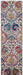 Nourison Ankara ANR06 Ivory Blue Runner Rug