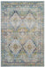 Nourison Ankara ANR07 blauwgroen vloerkleed