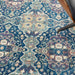 Nourison Ankara ANR16 marineblauw veelkleurig vloerkleed