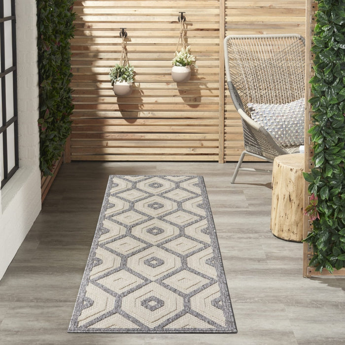 Nourison Cozumel CZM02 Cream Runner Rug