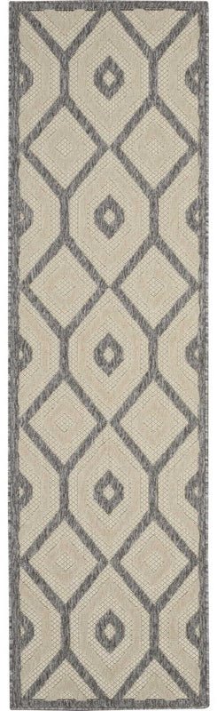 Nourison Cozumel CZM02 Cream Runner Rug