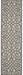 Nourison Cozumel CZM04 Cream / Grey Runner Rug