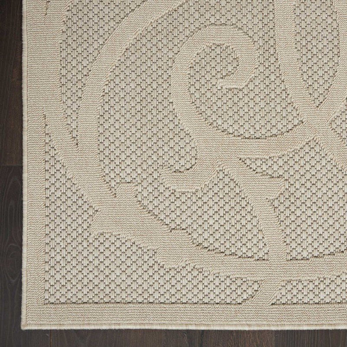 Nourison Cozumel CZM04 Cream Runner Rug