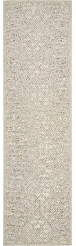 Nourison Cozumel CZM04 Cream Runner Rug