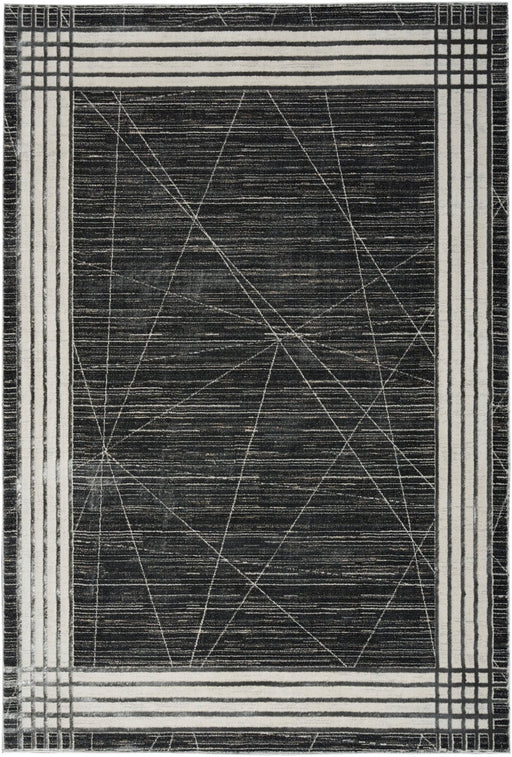 Nourison Desire DSR01 Charcoal Silver Rug