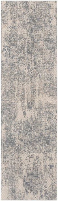 Nourison Exhale EXL01 Light Grey Runner Rug