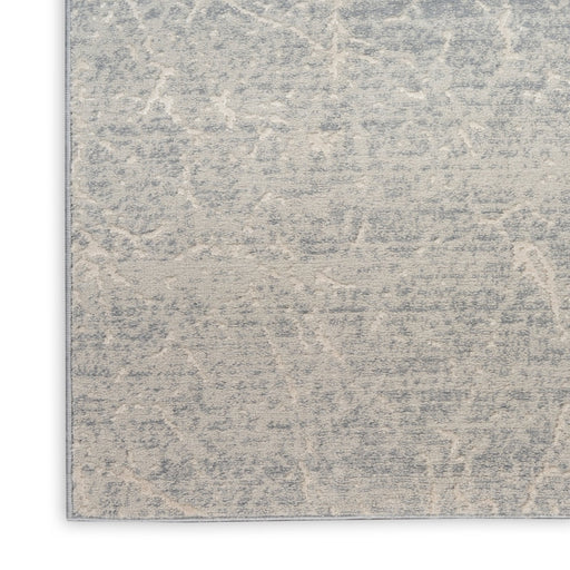 Nourison Exhale EXL02 Ivory Grey Runner Rug