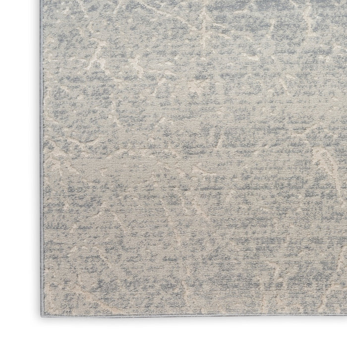 Nourison Exhale EXL02 Ivory Grey Runner Rug