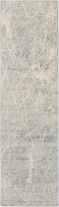 Nourison Exhale EXL02 Ivory Grey Runner Rug