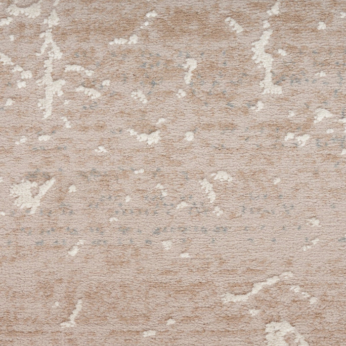 Nourison Exhale EXL02 Moca Ivory Runner Rug