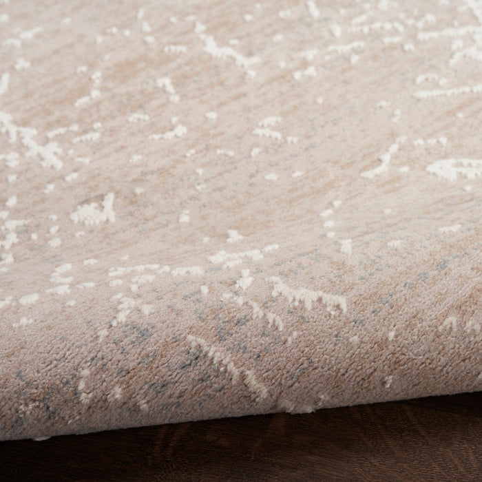 Nourison Exhale EXL02 Moca Ivory Runner Rug