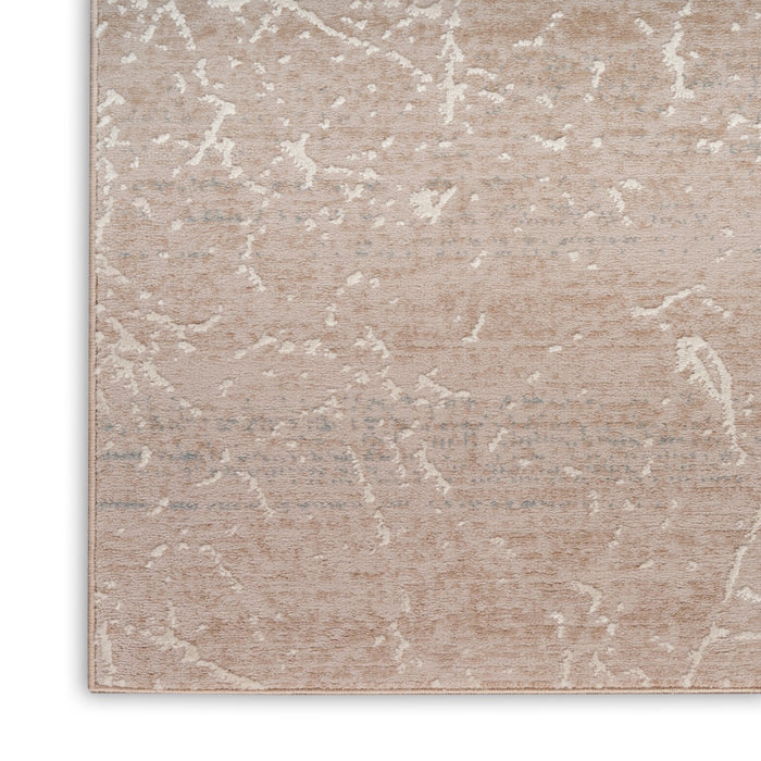 Nourison Exhale EXL02 Moca Ivory Runner Rug