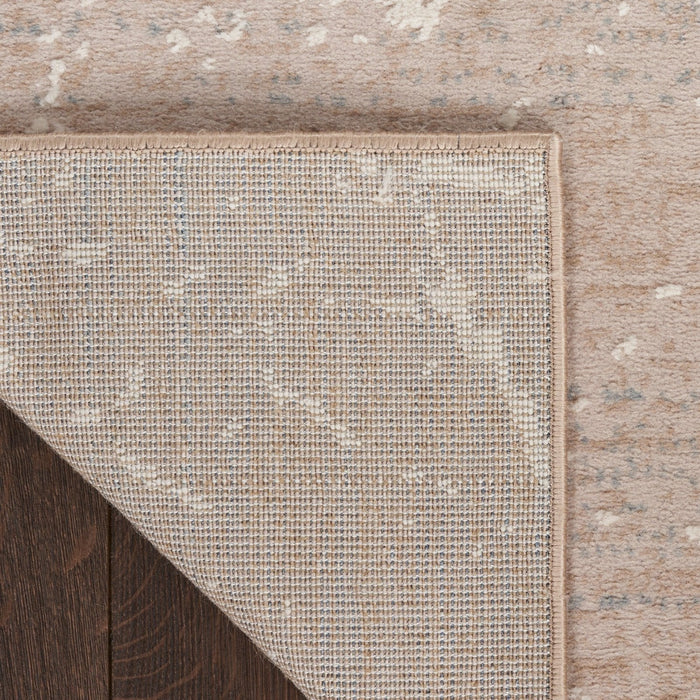 Nourison Exhale EXL02 Moca Ivory Runner Rug