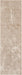 Nourison Exhale EXL02 Moca Ivory Runner Rug