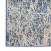 Nourison Exhale EXL02 Navy Ivory Runner Rug