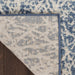 Nourison Exhale EXL02 Navy Ivory Runner Rug