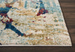 Nourison Fusion FSS10 Cream Multi Rug