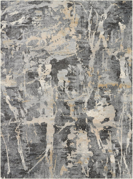 Nourison Fusion FSS10 Grey Rug