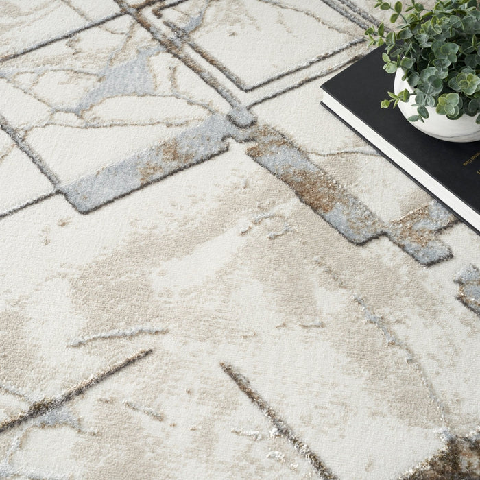 Nourison Glitz GLZ02 IVGRY Rug