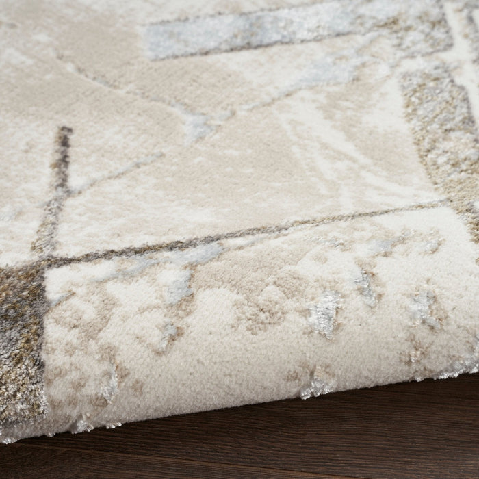 Nourison Glitz GLZ02 IVGRY Rug