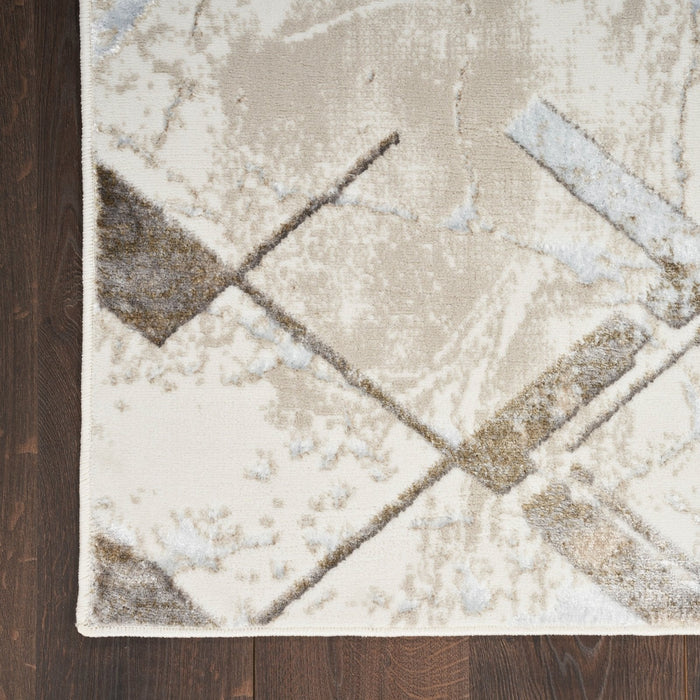 Nourison Glitz GLZ02 IVGRY Rug