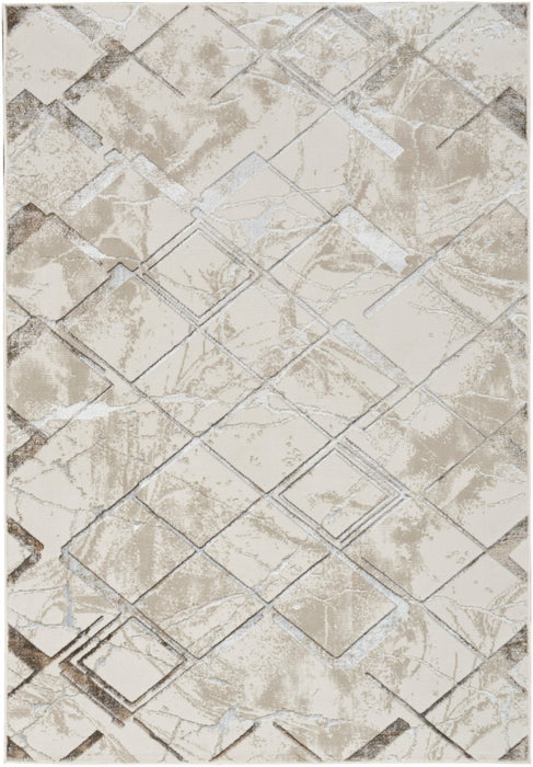 Nourison Glitz GLZ02 IVGRY Rug