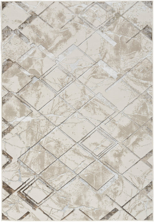 Nourison Glitz GLZ02 IVGRY Rug