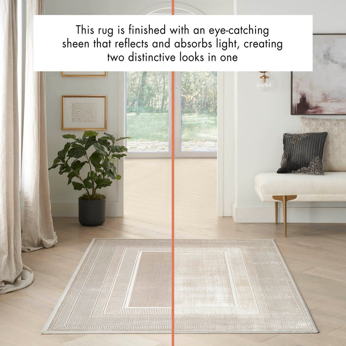 Nourison Glitz GLZ07 IVORY Rug