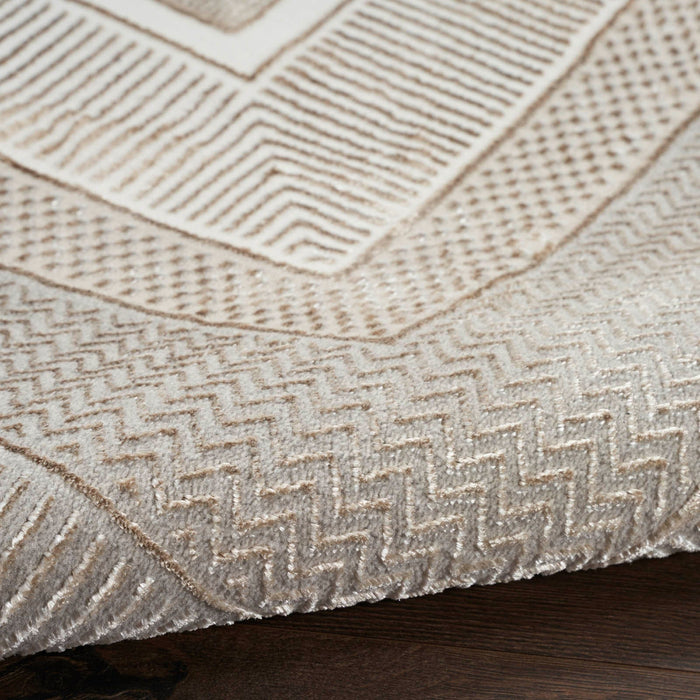 Nourison Glitz GLZ07 IVORY Rug