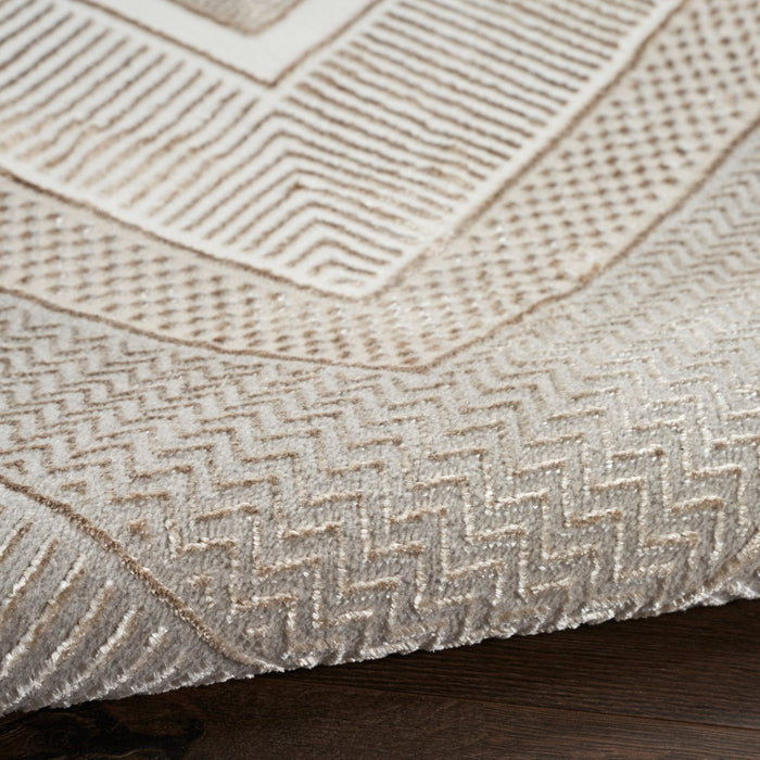 Nourison Glitz GLZ07 IVORY Runner Rug