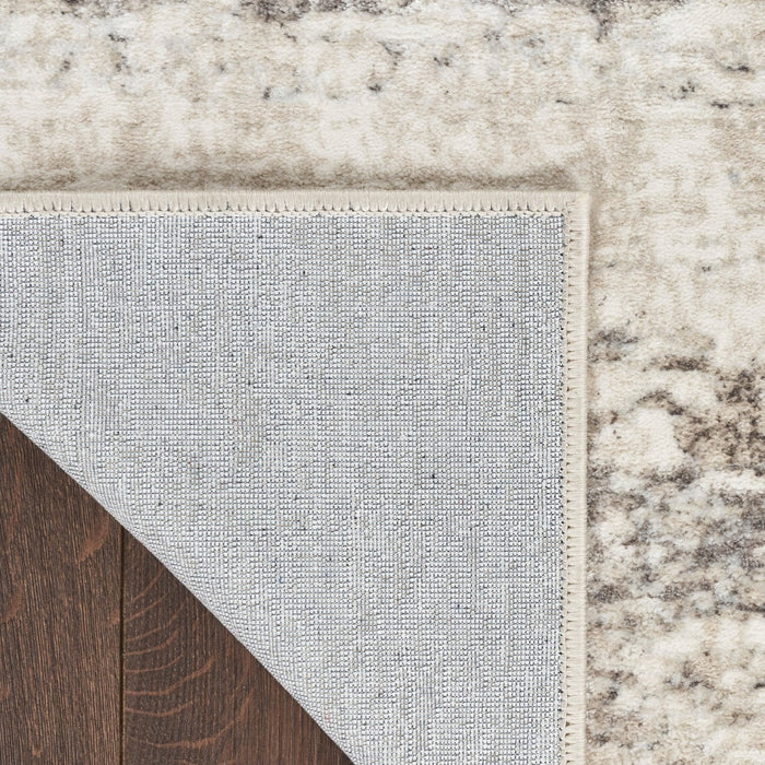 Nourison Glitz GLZ10 CRMGY Rug