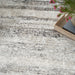 Nourison Glitz GLZ10 CRMGY Runner Rug