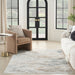 Nourison Glitz GLZ11 GRYMT Rug