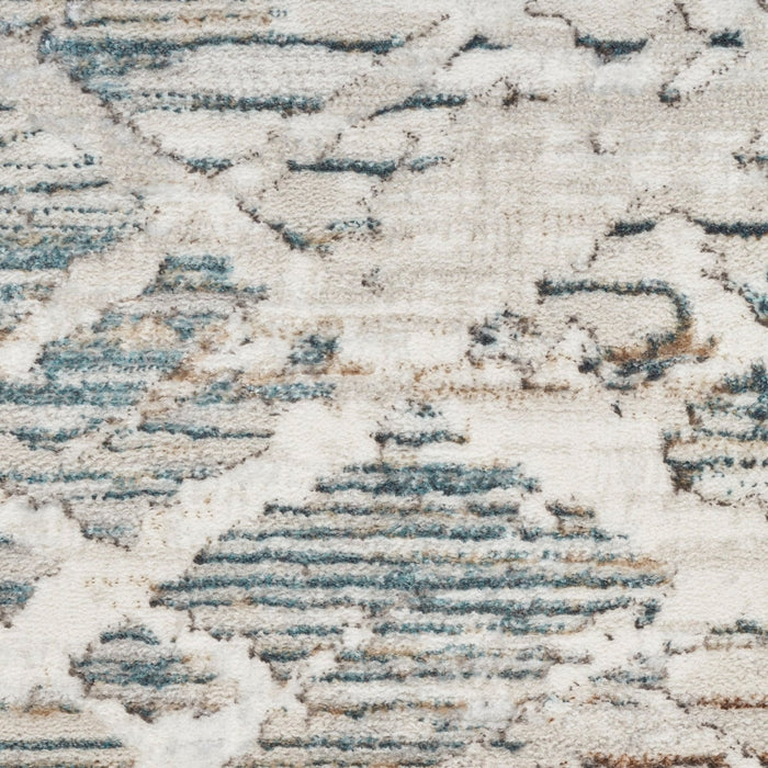 Nourison Glitz GLZ11 GRYMT Runner Rug