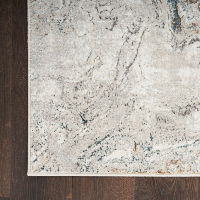 Nourison Glitz GLZ20 GRYMT Rug