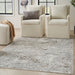 Nourison Glitz GLZ20 GRYMT Rug