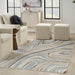 Nourison Glitz GLZ21 GRYGD Rug