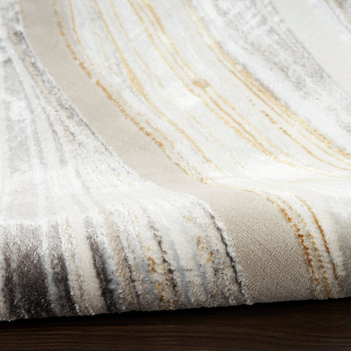 Nourison Glitz GLZ21 GRYGD Rug