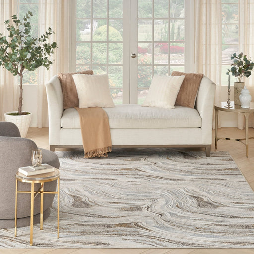 Nourison Glitz GLZ22 GRYGD Rug