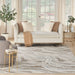 Nourison Glitz GLZ22 GRYGD Rug