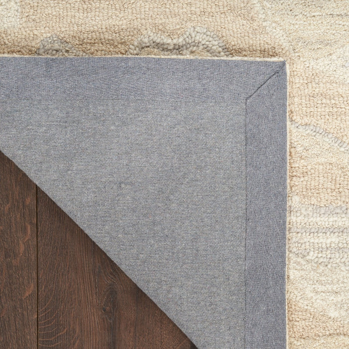 Nourison Graceful GRU01 Beige Runner Rug
