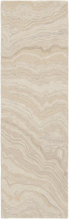Nourison Graceful GRU01 Beige Runner Rug