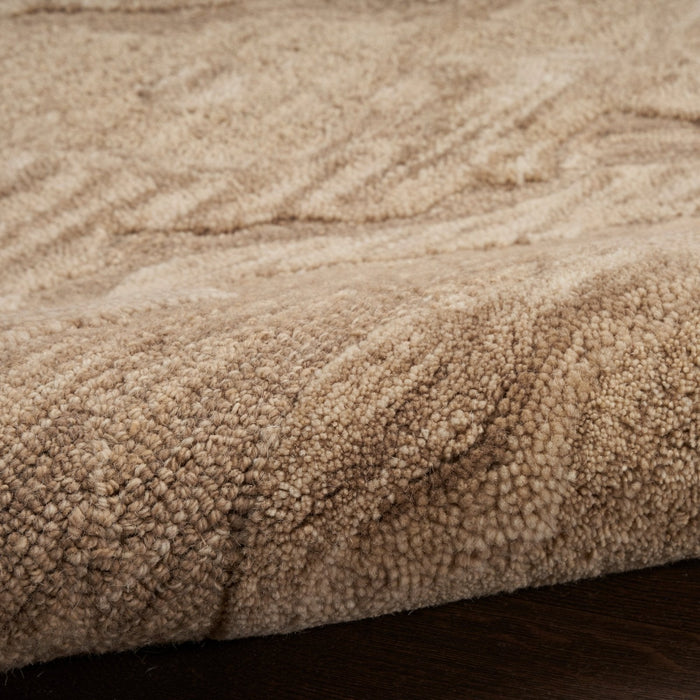 Nourison Graceful GRU01 Taupe Runner Rug