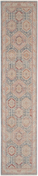 Nourison HomeHMS01 Tappeto azzurro/multi runner