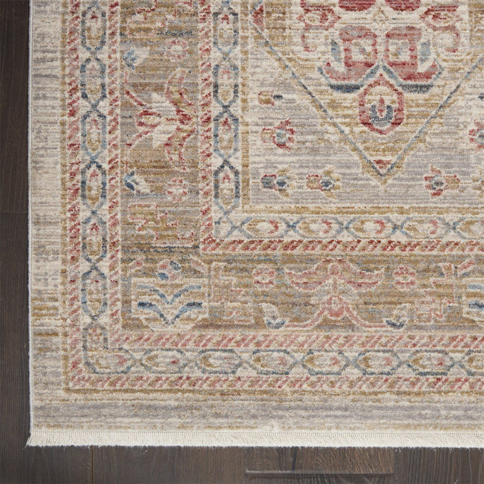 Nourison Homestead HMS03 Beige / Grey Rug