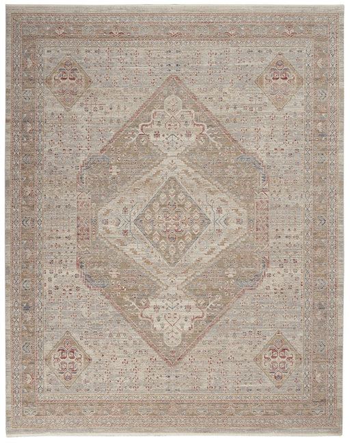 Nourison Homestead HMS03 Beige / Grey Rug