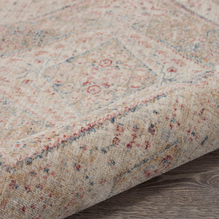 Nourison Homestead HMS03 Beige/Grey Runner Rug