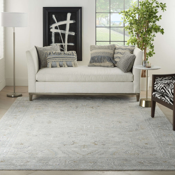 Nourison Infinite IFT01 Light Grey Rug